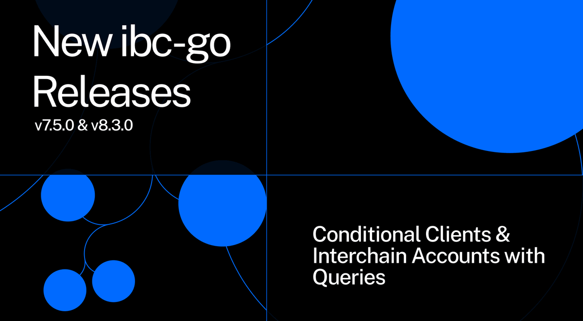 Cover for ibc-go v7.5.0 and v8.3.0: ICA Queries and Conditional Clients