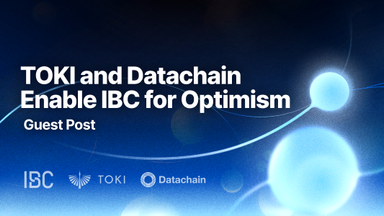 Cover for TOKI and Datachain Enable IBC for Optimism